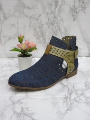 Botki damskie na płaskim (36-41) FN-228 BLUE