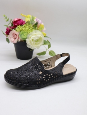 Sandały damskie na płaskim (36-42) 7020-1 BLACK