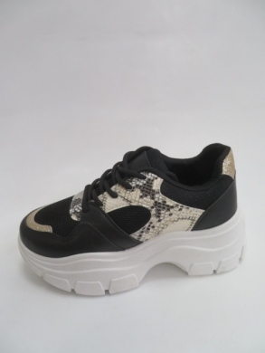 Sneakersy damskie niskie (36-41) BL195 BLACK