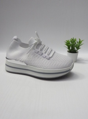Buty sportowe damskie na płaskim (36-41) 139 WHITE