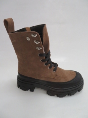 Trapery damskie ocieplane (36-41) 8502 KHAKI