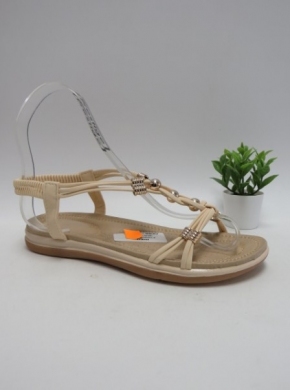 Sandały damskie na płaskim (36-41) FY6962 BEIGE