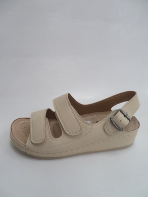 Sandały damskie na płaskim (36-41) 3021 BEIGE