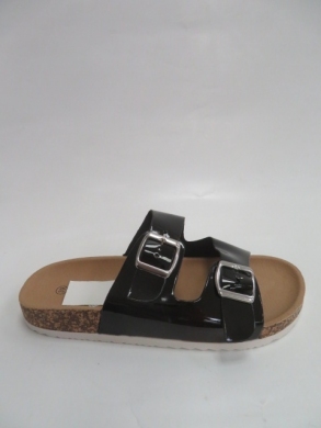 Klapki damskie na płaskim (36-41) 88-88 BLACK