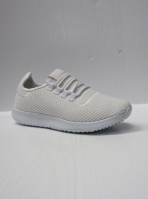 Buty sportowe damskie na płaskim (36-41) DN18-3 WHITE