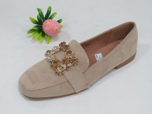 Mokasyny damskie na płaskim (36-41) 3665 BEIGE