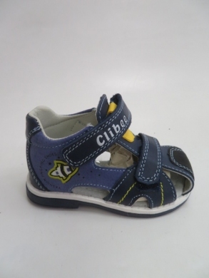 Sandały Chłopięce (20-25) AB248 DBLUE/YELLOW