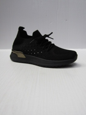 Buty sportowe damskie na płaskim (36-41) J-3 BLACK