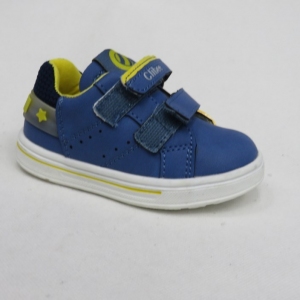 Buty sportowe chłopięce (20-25) P552 LBLUE/YELLOW
