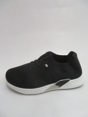 Buty sportowe damskie na płaskim (36-41) K08-1 BLACK