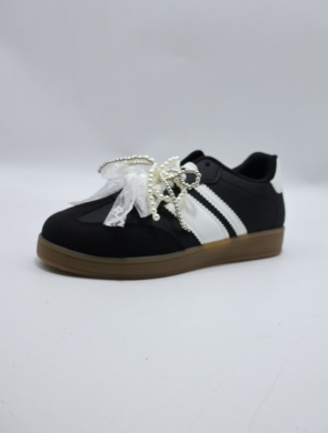 Buty sportowe damskie na płaskim (36-41) HJ2307 BLACK