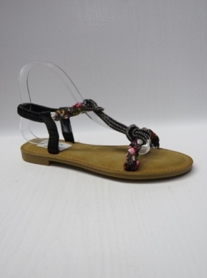 Sandały damskie na płaskim (36-41) 219 BLACK