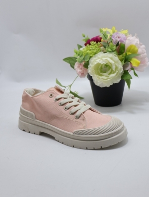 Trampki damskie na płaskim (36-41) BL281 PINK