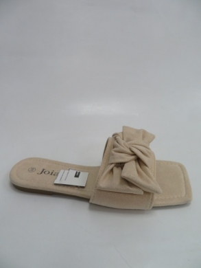 Klapki damskie na płaskim (36-41) LS-97 BEIGE