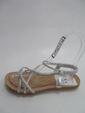 Sandały Damskie na płaskim (36-41) DF-17 SILVER