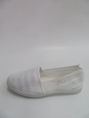 Tenisówki damskie na płaskim (36-41) 1008-8 WHITE