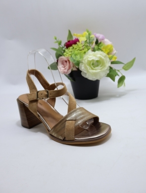 Sandały damskie na obcasie (36-41) F6757 CAMEL