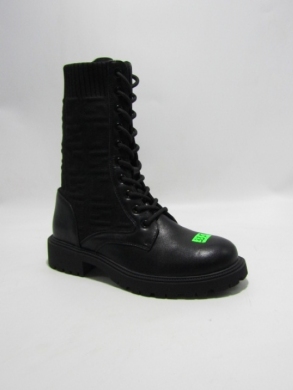 Botki damskie na płaskim (36-41) HQ309 BLACK
