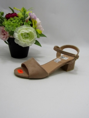 Sandały damskie na obcasie (36-41) TY2426 KHAKI/MIC