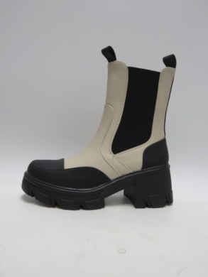 Botki damskie na obcasie (36-41) 8620 BEIGE