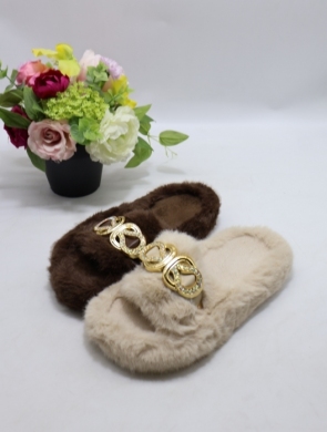Kapcie damskie ocieplane (36-41) 631 MIX