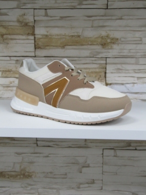 Buty sportowe damskie na płaskim (36-41) 88-179 KHAKI