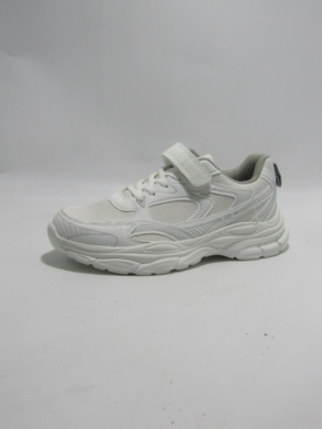 Buty sportowe damskie na płaskim (36-41) AD680 WHITE