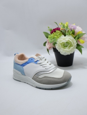 Buty sportowe damskie na płaskim (36-41) J23 BLUE