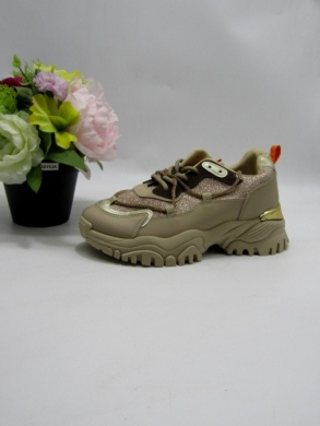 Sneakersy damskie (36-41) XLL-23185 KHAKI