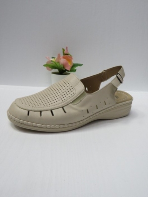 Sandały damskie na koturnie (39-43) DJ19-12 BEIGE