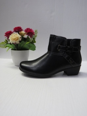 Botki damskie ocieplane na obcasie (36-41) MDM11