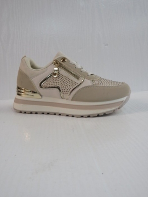 Buty sportowe damskie na płaskim (36-41) LJ-151 BEIGE