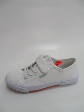 Tenisówki Chłopięce (32-37) 5SP 656-LS WHITE