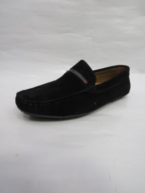 Mokasyny młodzieżowe (36-41) LXC462 BLACK