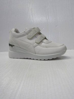Buty sportowe damskie na koturnie (36-41) J-131 WHITE
