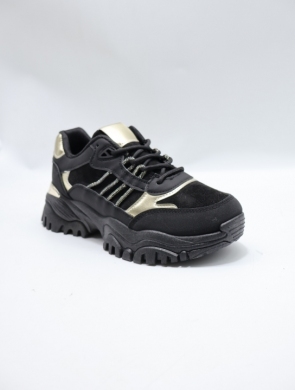 Sneakersy damskie (36-41) D52-2 BLACK