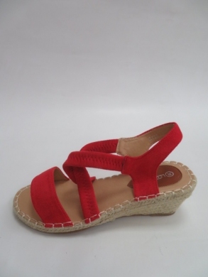 Sandały Damskie na koturnie (36-41) BL-025 RED