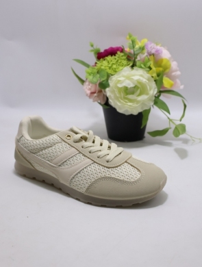 Buty sportowe damskie na płaskim (36-41) K1771 BEIGE