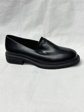 Mokasyny damskie na płaskim (36-41) 3221 BLACK