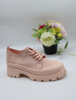 Buty sportowe damskie na płaskim (36-41) LA209 PINK