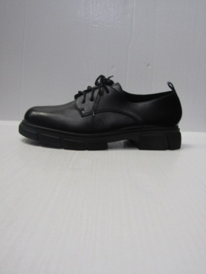 Półbuty damskie na płaskim (36-41) 3301 BLACK