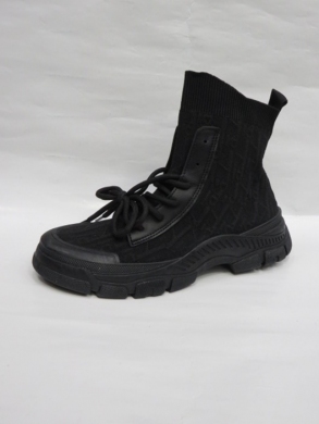 Botki damskie na płaskim (36-41) XY-03 BLACK