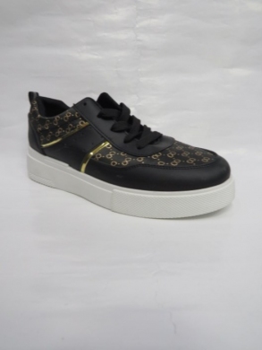 Buty sportowe damskie na płaskim (36-41) H2149 BLACK