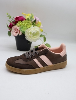 Buty sportowe damskie na płaskim (36-41) YY-185 BROWN