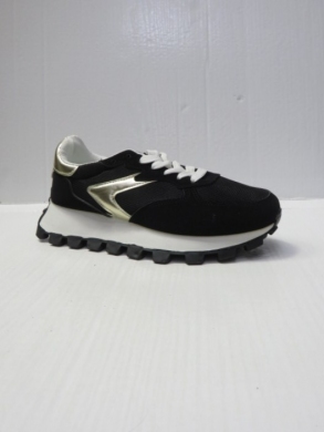 Buty sportowe damskie na płaskim (36-41) C2146 BLACK