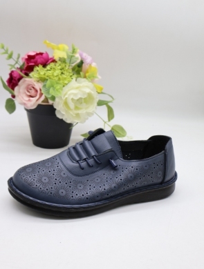 Półbuty damskie na płaskim (36-41) 60772-5 BLUE