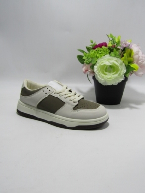 Buty sportowe damskie na płaskim (36-41) EV-281 BROWN