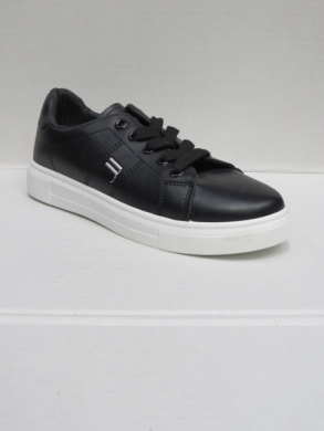 Buty sportowe damskie na płaskim (36-41) XHBD126 BLACK