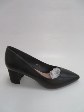 Czółenki damskie na obcasie (36-41) 2203 BLACK