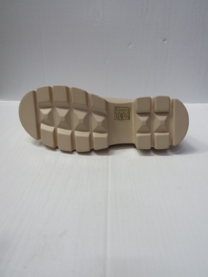 Mokasyny damskie na koturnie (36-41) 888-620 BEIGE